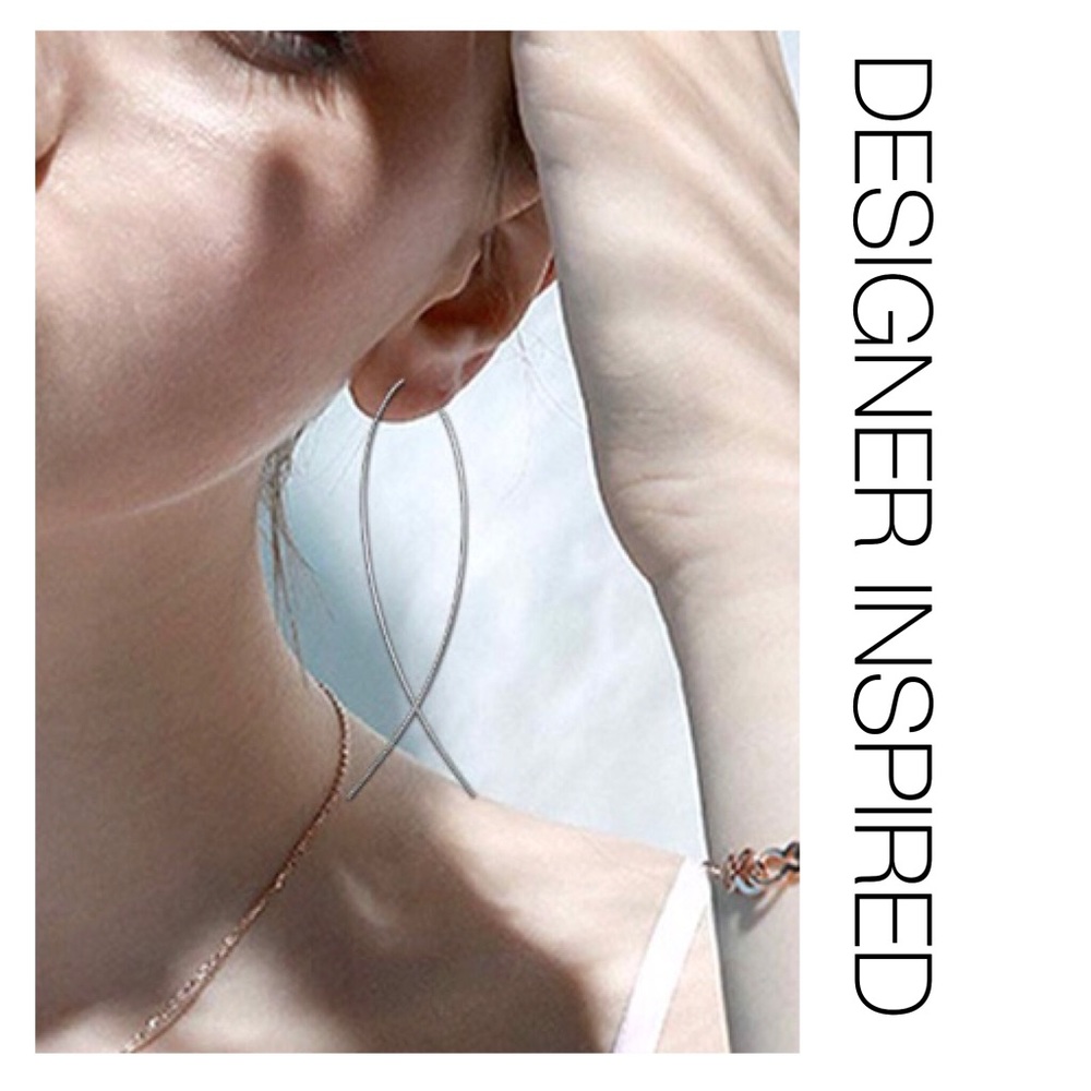 TRENDY THREADER EARRINGS